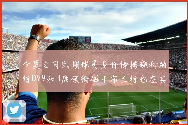 今夏合同到期球员身价榜揭晓科纳特DV9和B席领衔磁卡布兰特也在其中